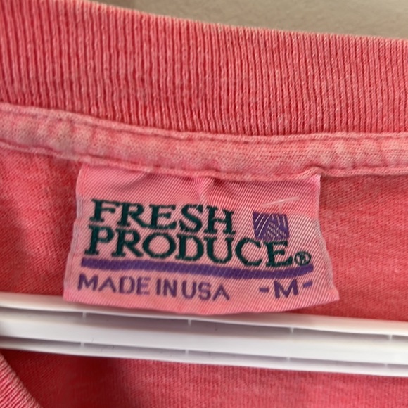 Vintage Fresh Produce Graphic Tee Shirt Size Medium - Picture 4 of 9